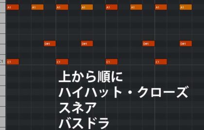 reggaetonのリズムパターン